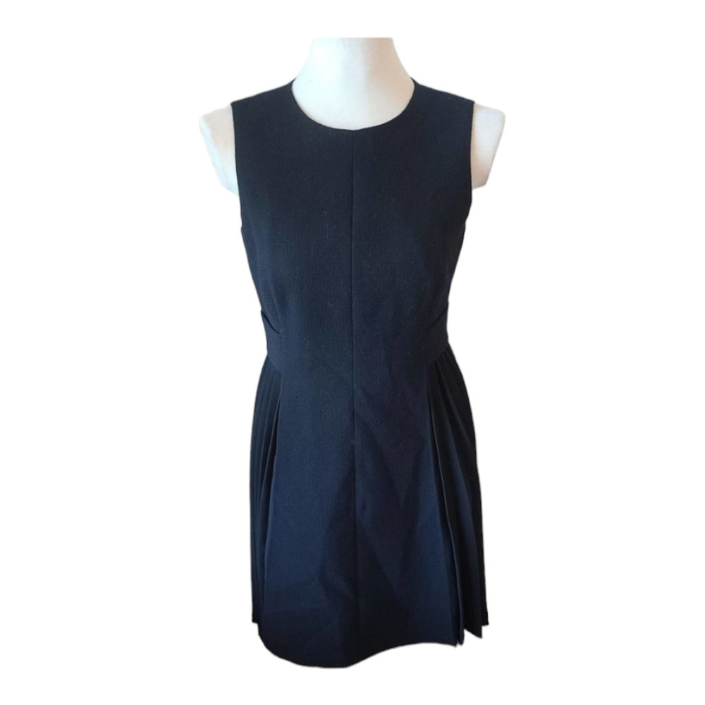 Lafayette 148 Black Wool Dress Size 2